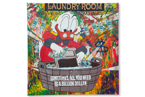 DIRTY LAUNDRY - Original Modern Pop Art